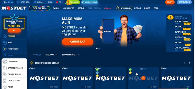 Aplikacja Mostbet